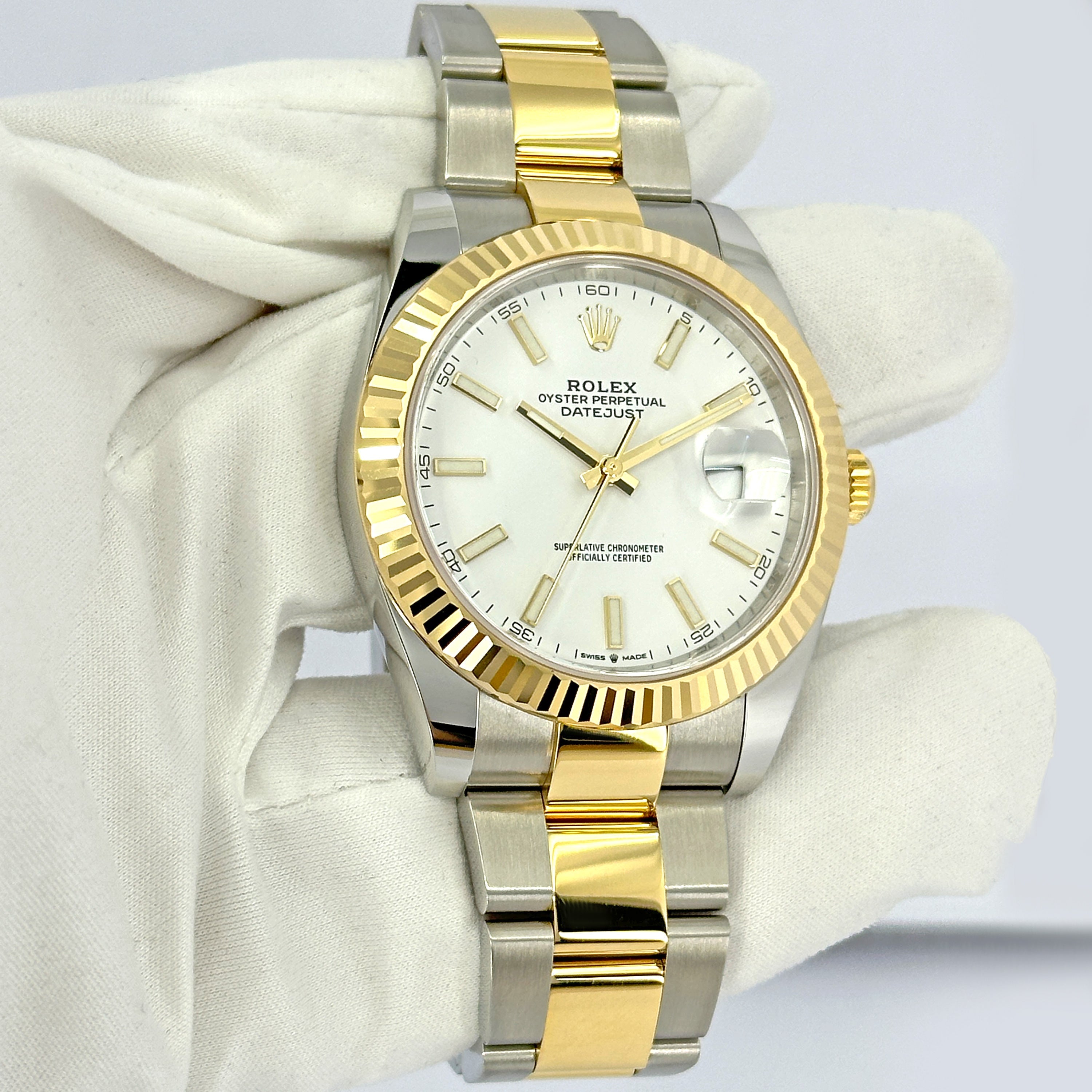 Datejust 41 Oystersteel and yellow gold Ref# 126333-0015