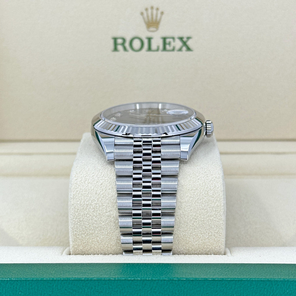 Datejust 41 Oystersteel and white gold Ref# 126334-0016