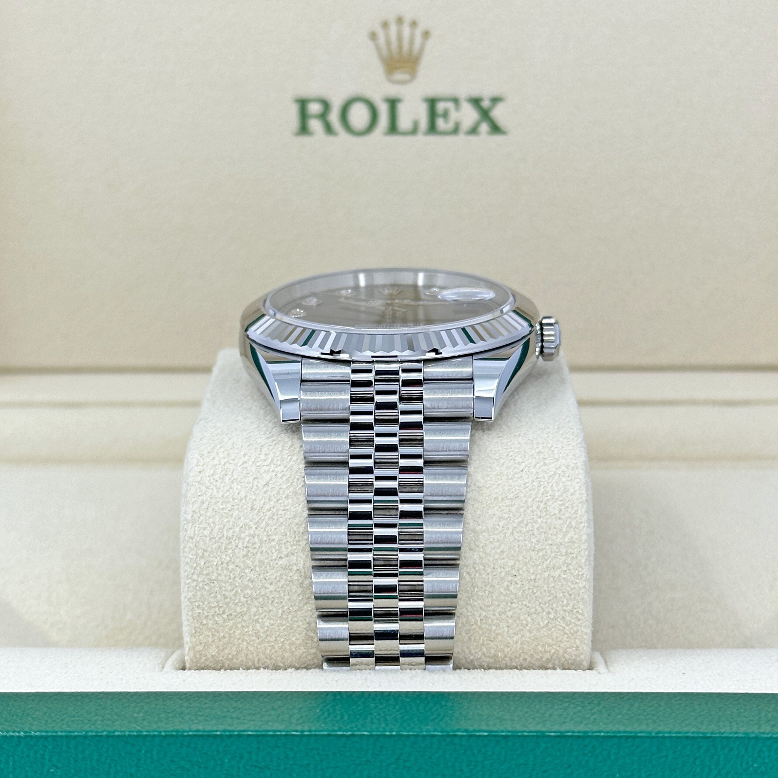 Datejust 41 Oystersteel and white gold Ref# 126334-0016