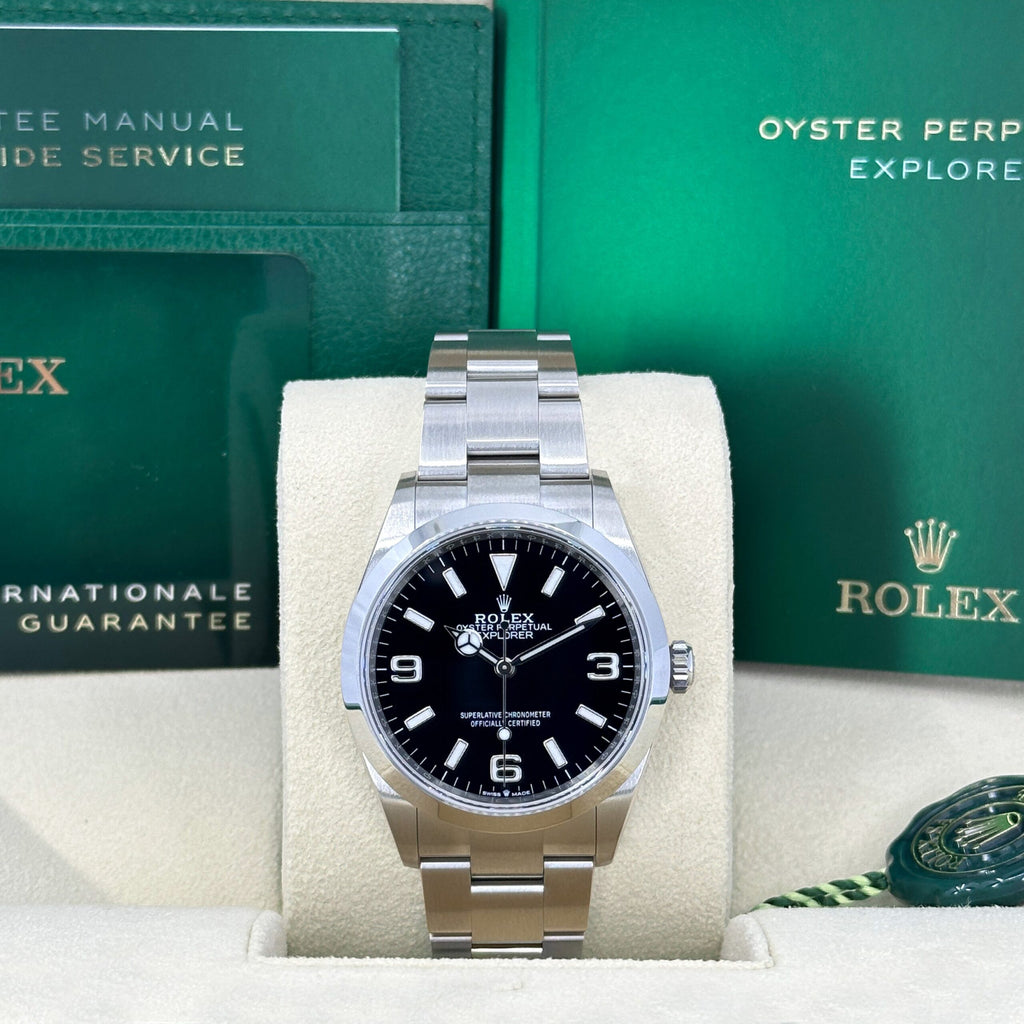 Explorer 36 mm Oystersteel Ref# 124270-0001