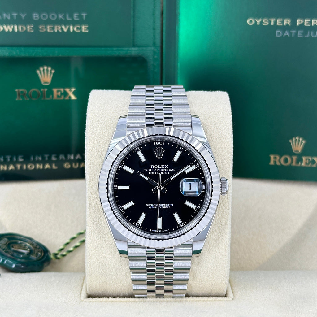 Datejust 41 Oystersteel and white gold Ref# 126334-0018