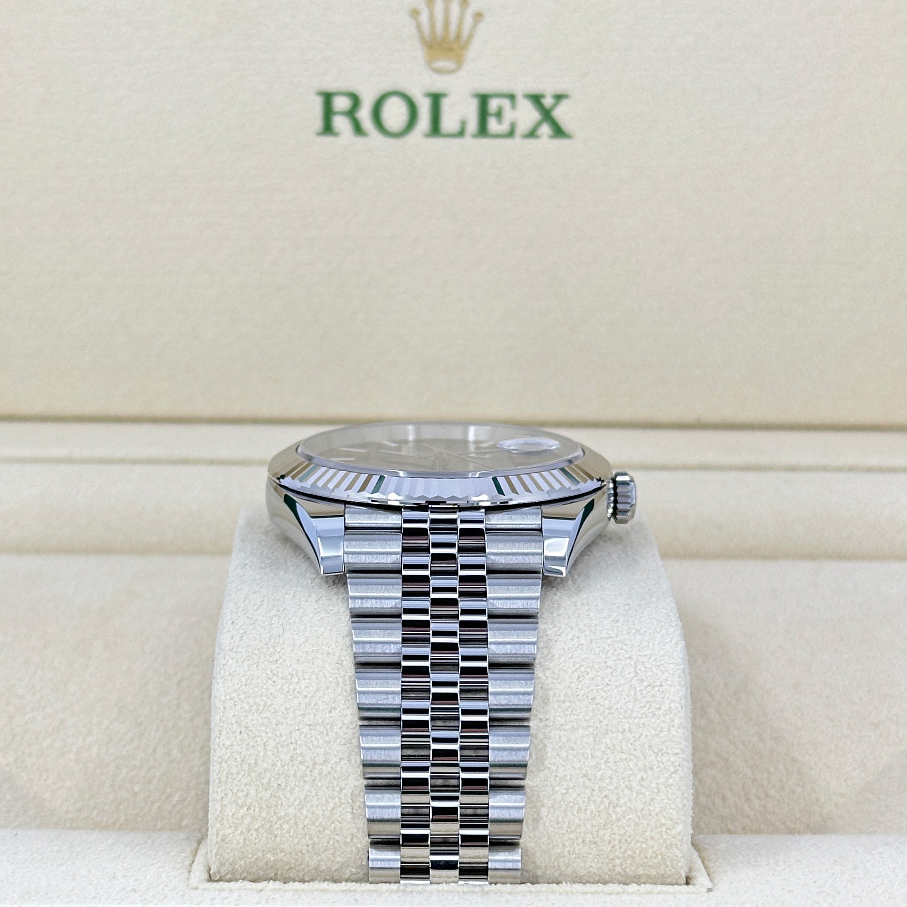 Datejust 41 Oystersteel and white gold Ref# 126334-0018