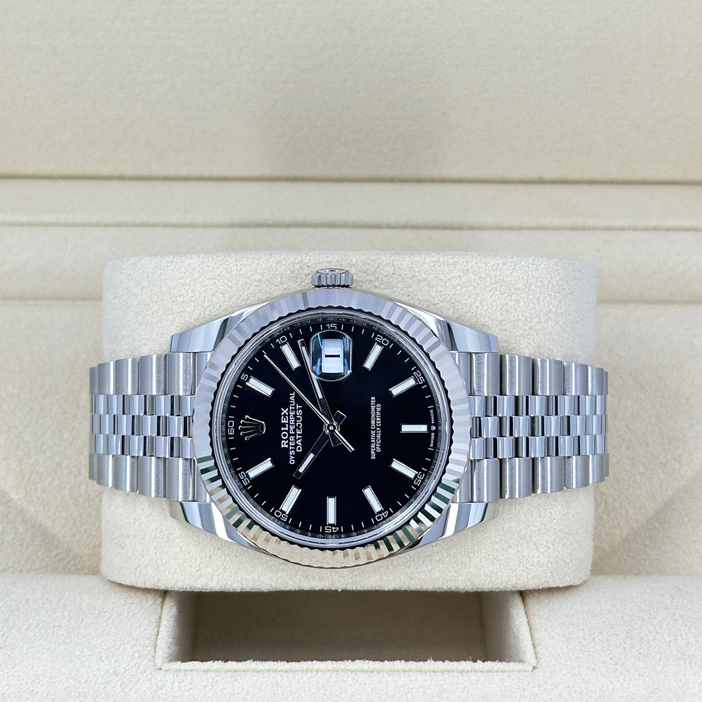 Datejust 41 Oystersteel and white gold Ref# 126334-0018