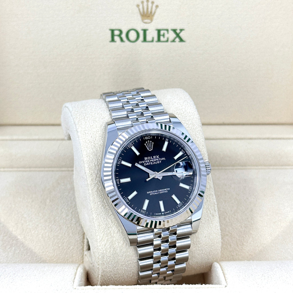 Datejust 41 Oystersteel and white gold Ref# 126334-0018