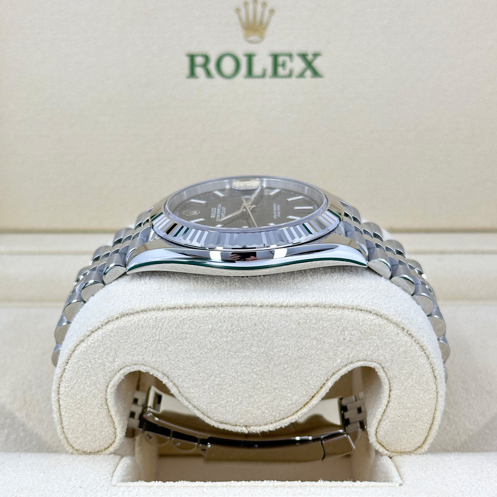 Datejust 41 Oystersteel and white gold Ref# 126334-0018