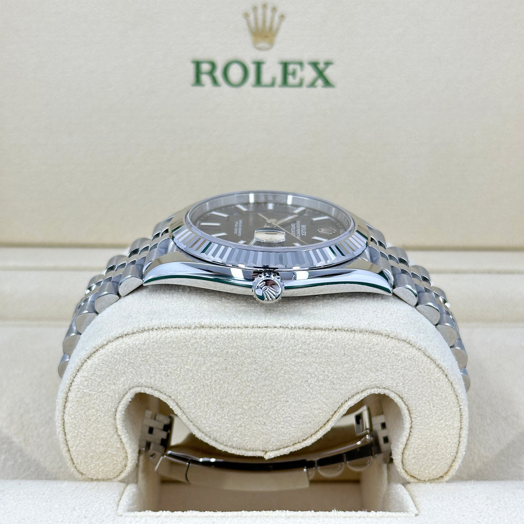 Datejust 41 Oystersteel and white gold Ref# 126334-0018