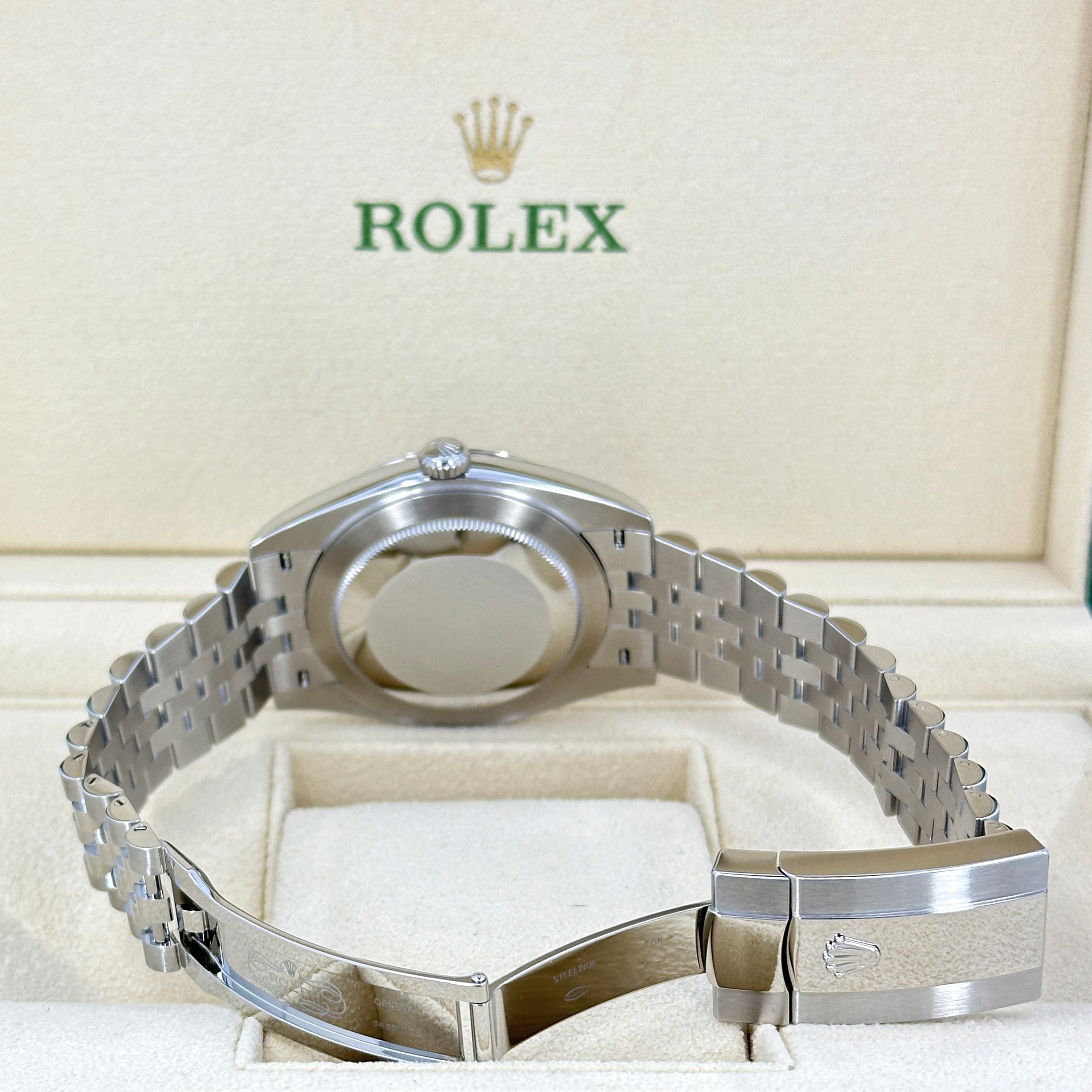 Datejust 41 Oystersteel and white gold Ref# 126334-0018