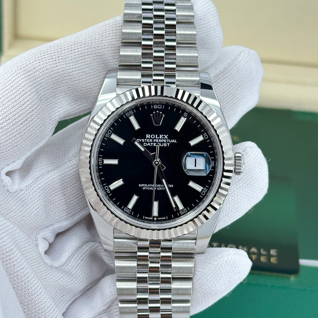 Datejust 41 Oystersteel and white gold Ref# 126334-0018