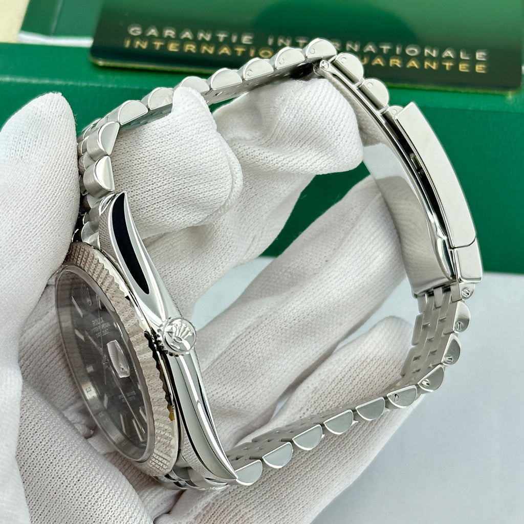 Datejust 41 Oystersteel and white gold Ref# 126334-0018