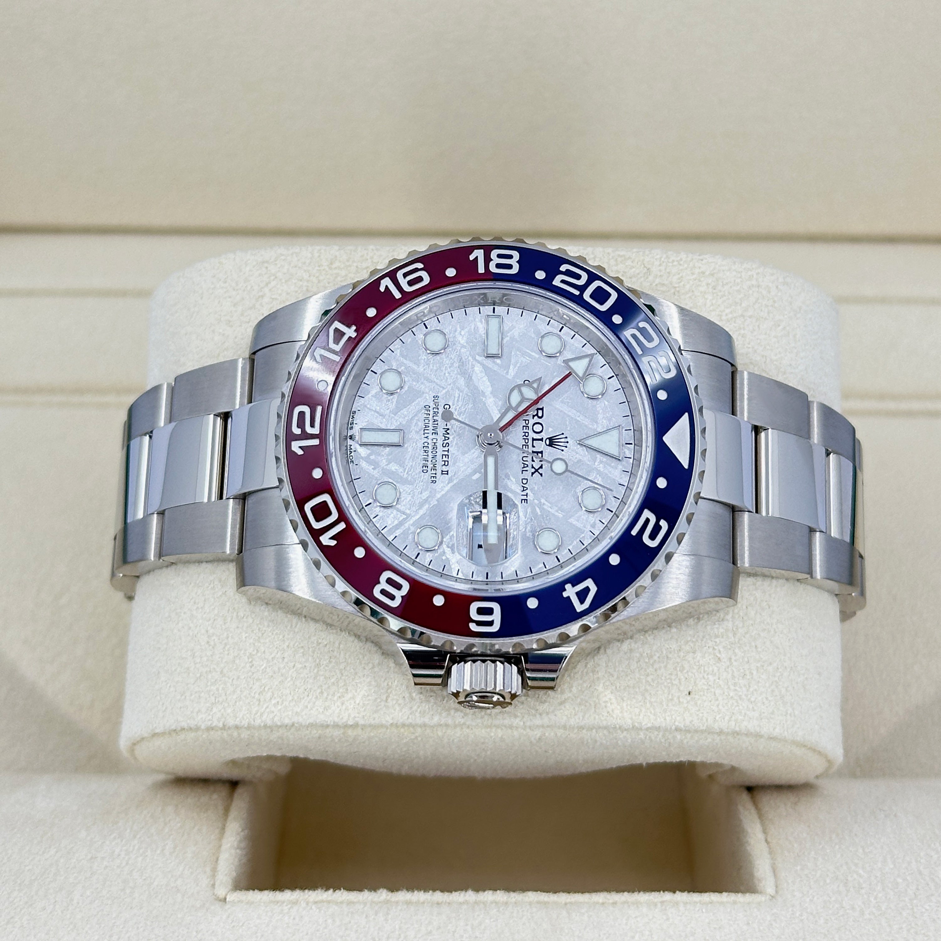 GMT-Master II 18 ct white gold Ref# 126719BLRO-0002