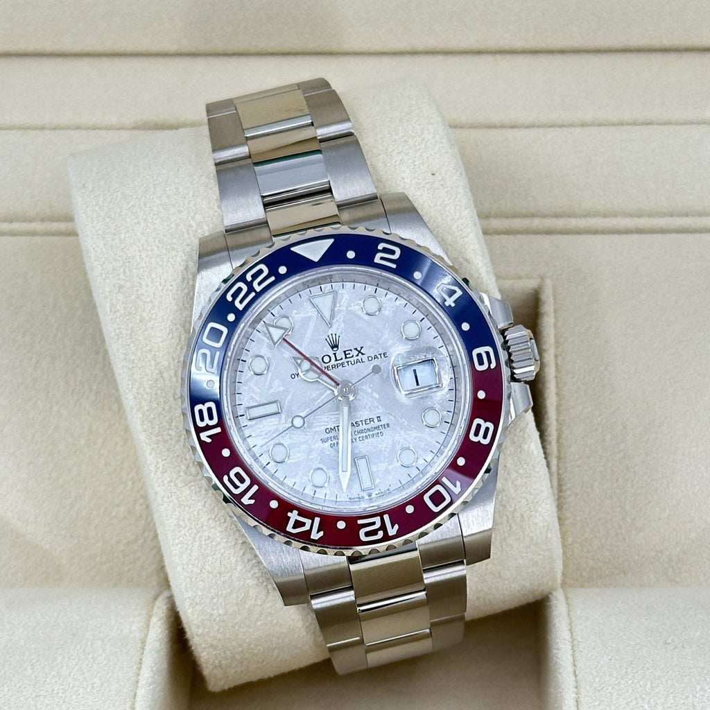 GMT-Master II 18 ct white gold Ref# 126719BLRO-0002