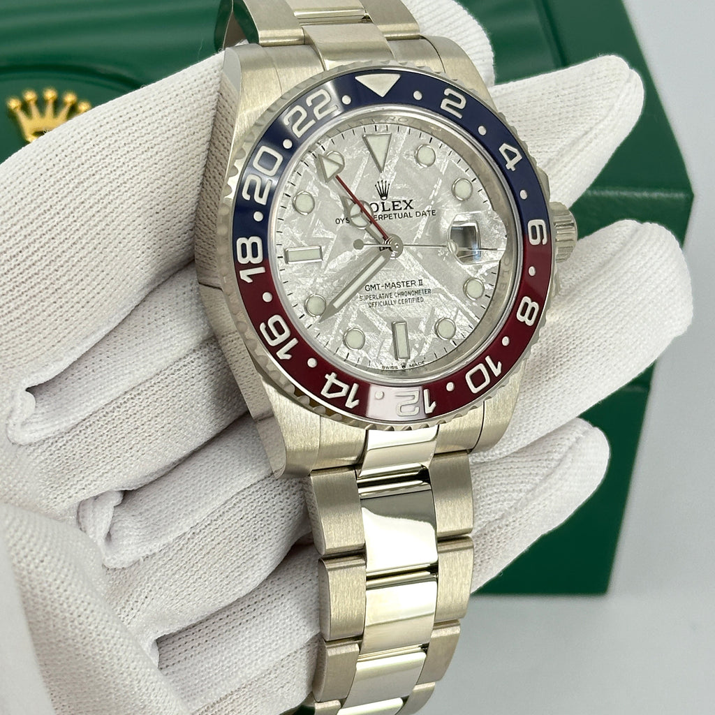 GMT-Master II 18 ct white gold Ref# 126719BLRO-0002
