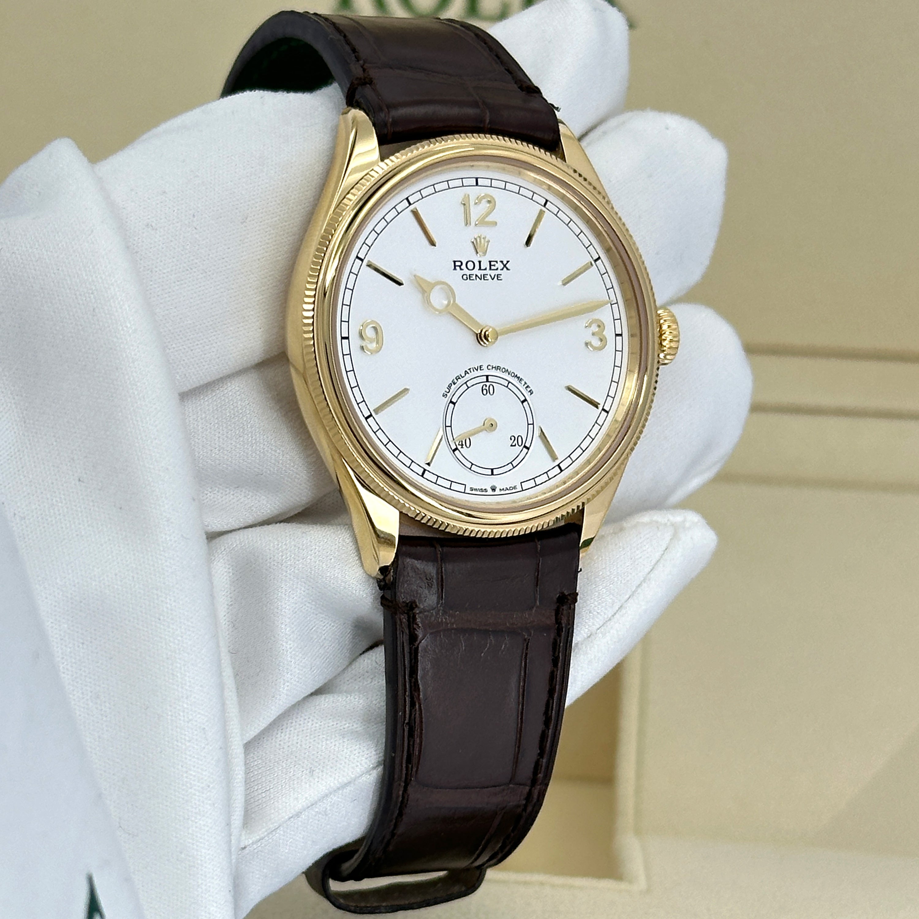 Perpetual 1908, 39mm, 18k Yellow Gold, Ref# 52508-0006