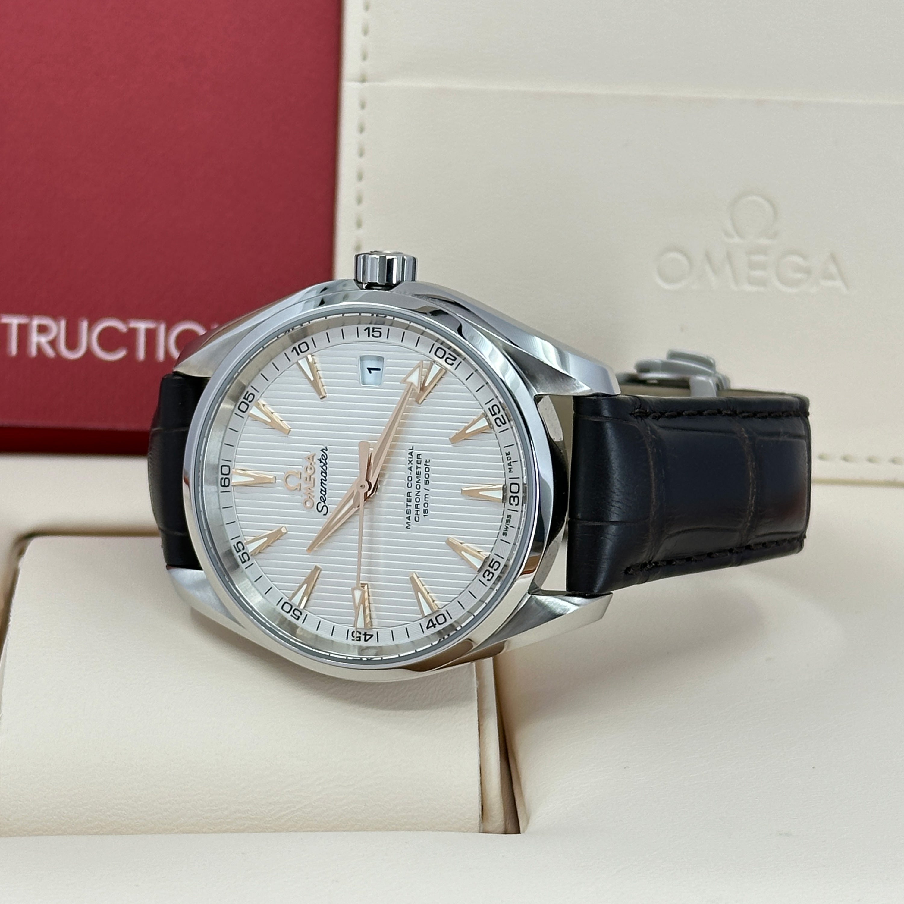 Pre-owned Seamaster Aqua Terra 150m 41.5mm 231.13.42.21.02.003 Complete, 2019