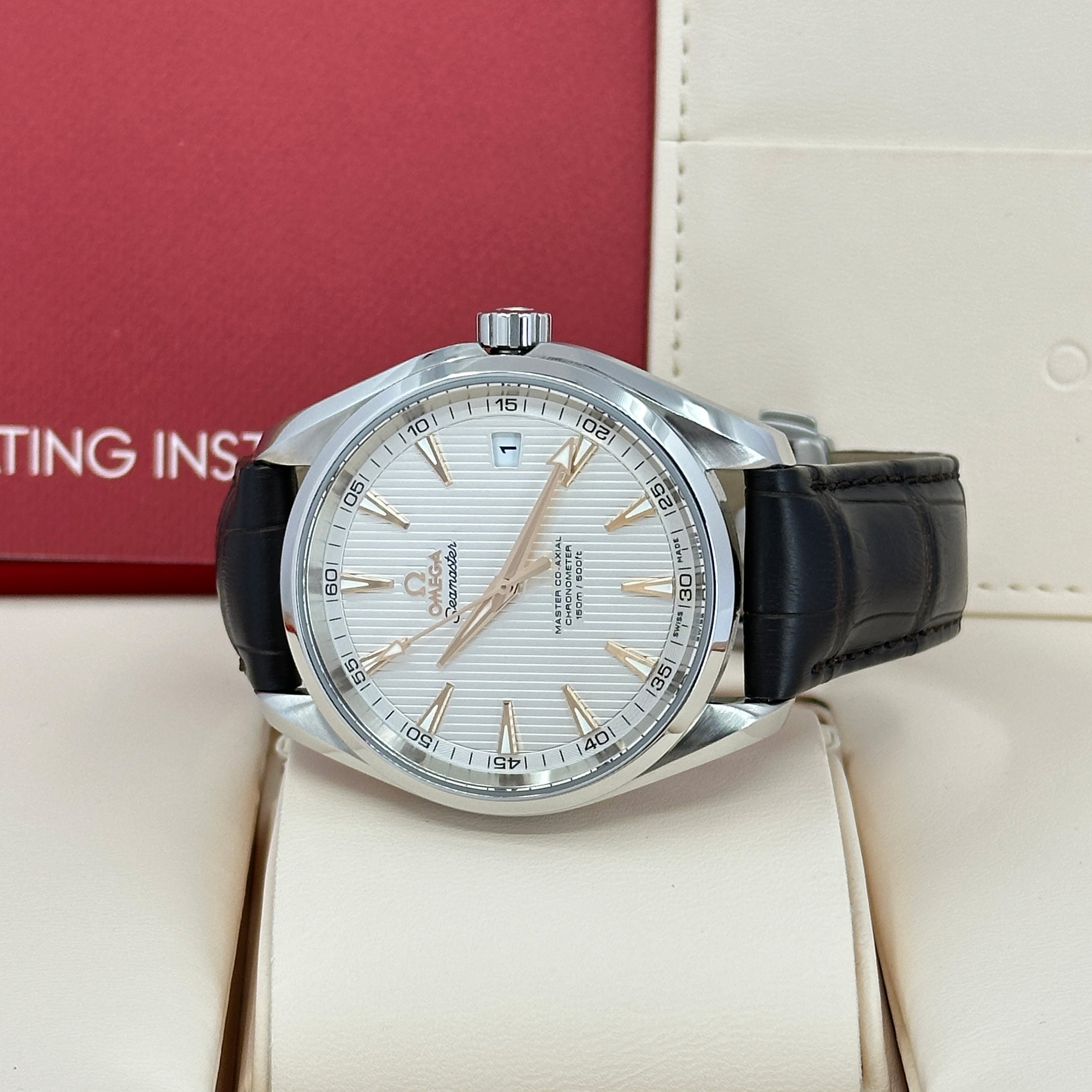 Pre-owned Seamaster Aqua Terra 150m 41.5mm 231.13.42.21.02.003 Complete, 2019