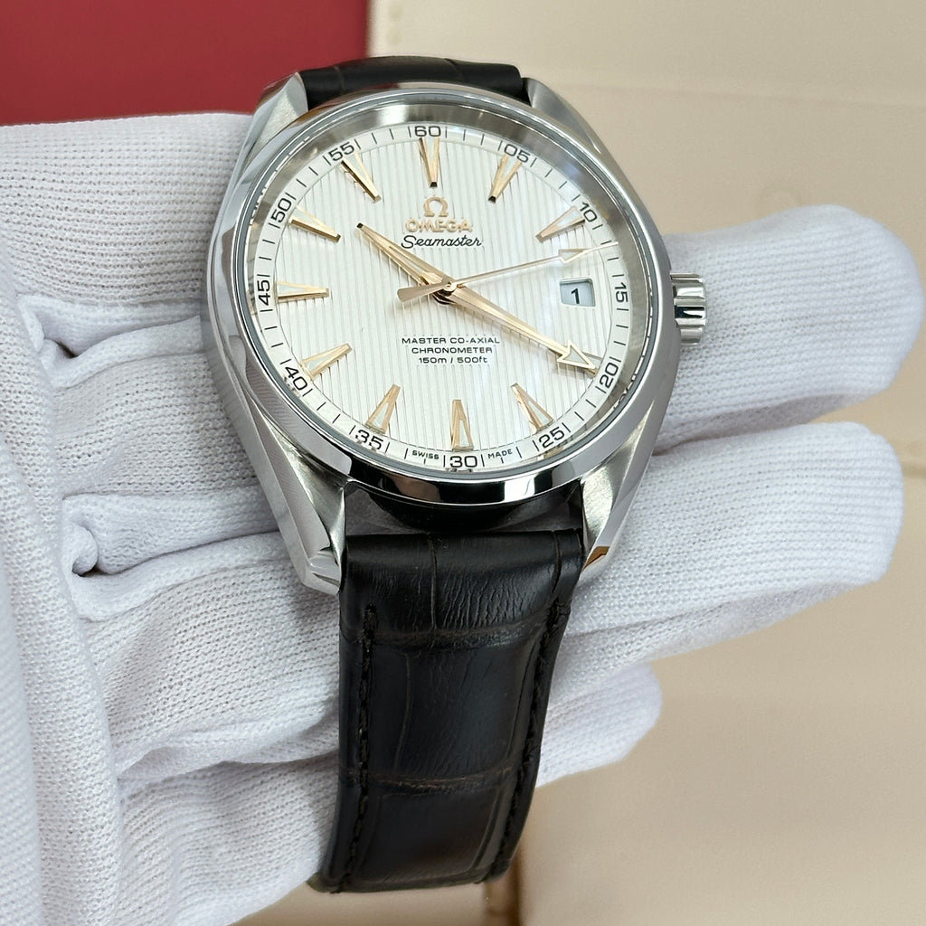 Pre-owned Seamaster Aqua Terra 150m 41.5mm 231.13.42.21.02.003 Complete, 2019