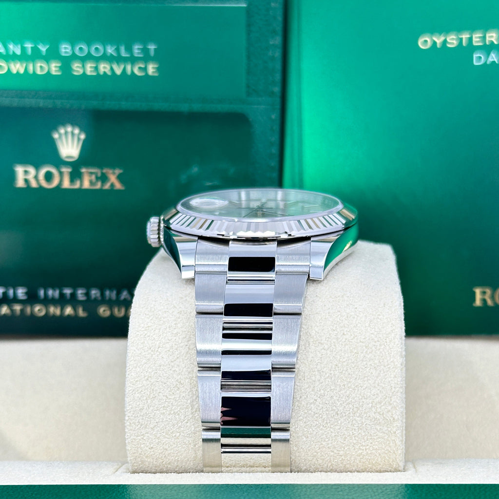 Datejust 41, Stainless Steel and 18k White Gold, 41mm, Ref# 126334-0003
