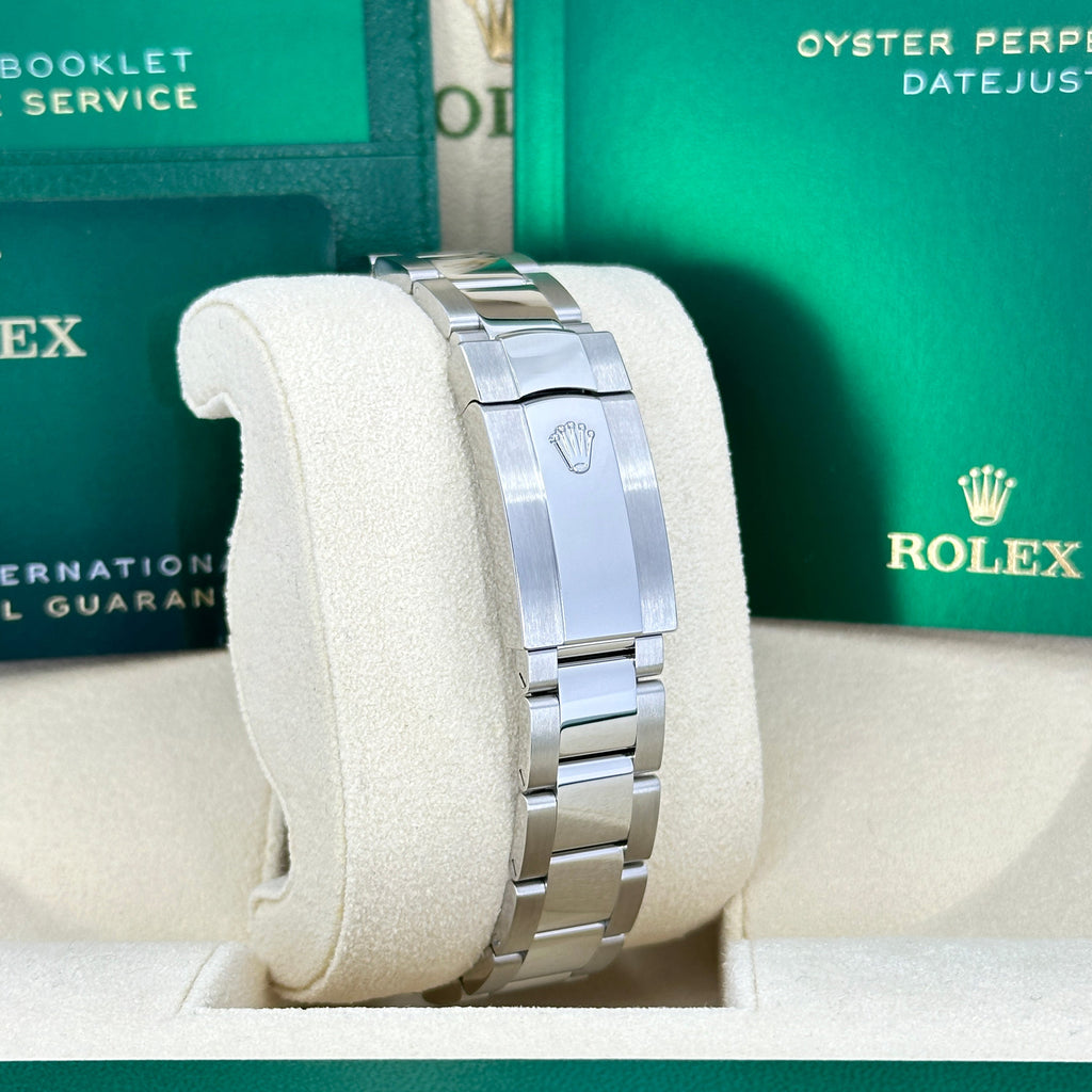 Datejust 41, Stainless Steel and 18k White Gold, 41mm, Ref# 126334-0003