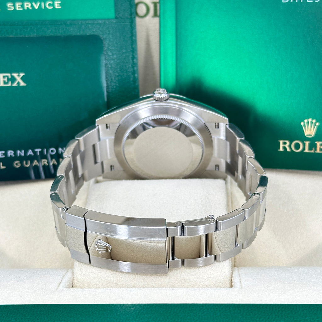 Datejust 41, Stainless Steel and 18k White Gold, 41mm, Ref# 126334-0003