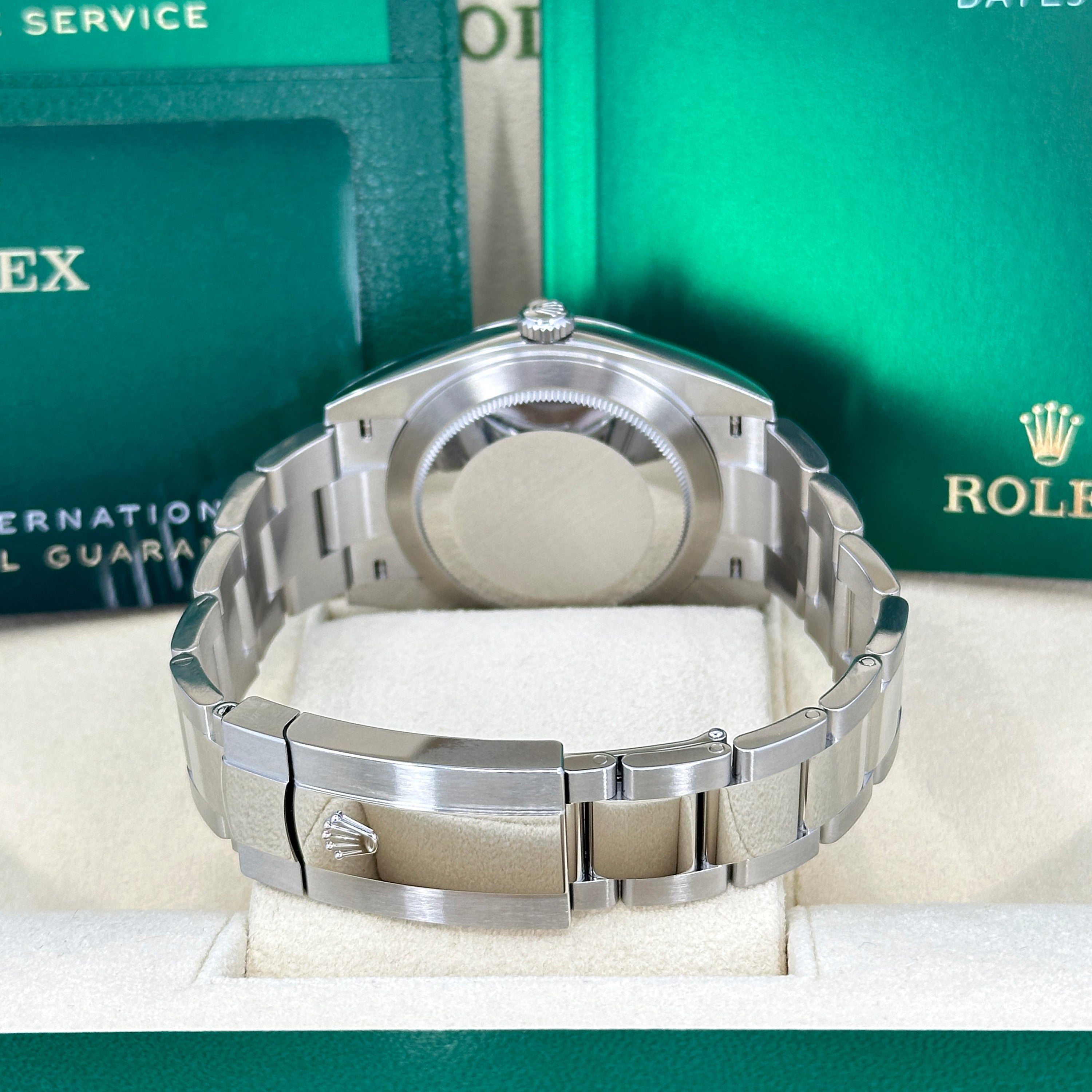 Datejust 41, Stainless Steel and 18k White Gold, 41mm, Ref# 126334-0003