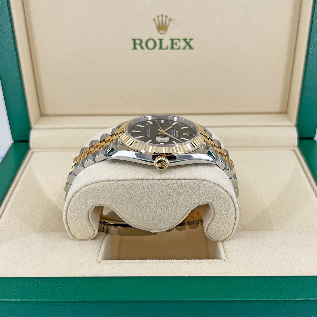 Datejust 41, 18k Yellow Gold and Stainless Steel, 41mm, Ref# 126333-0014