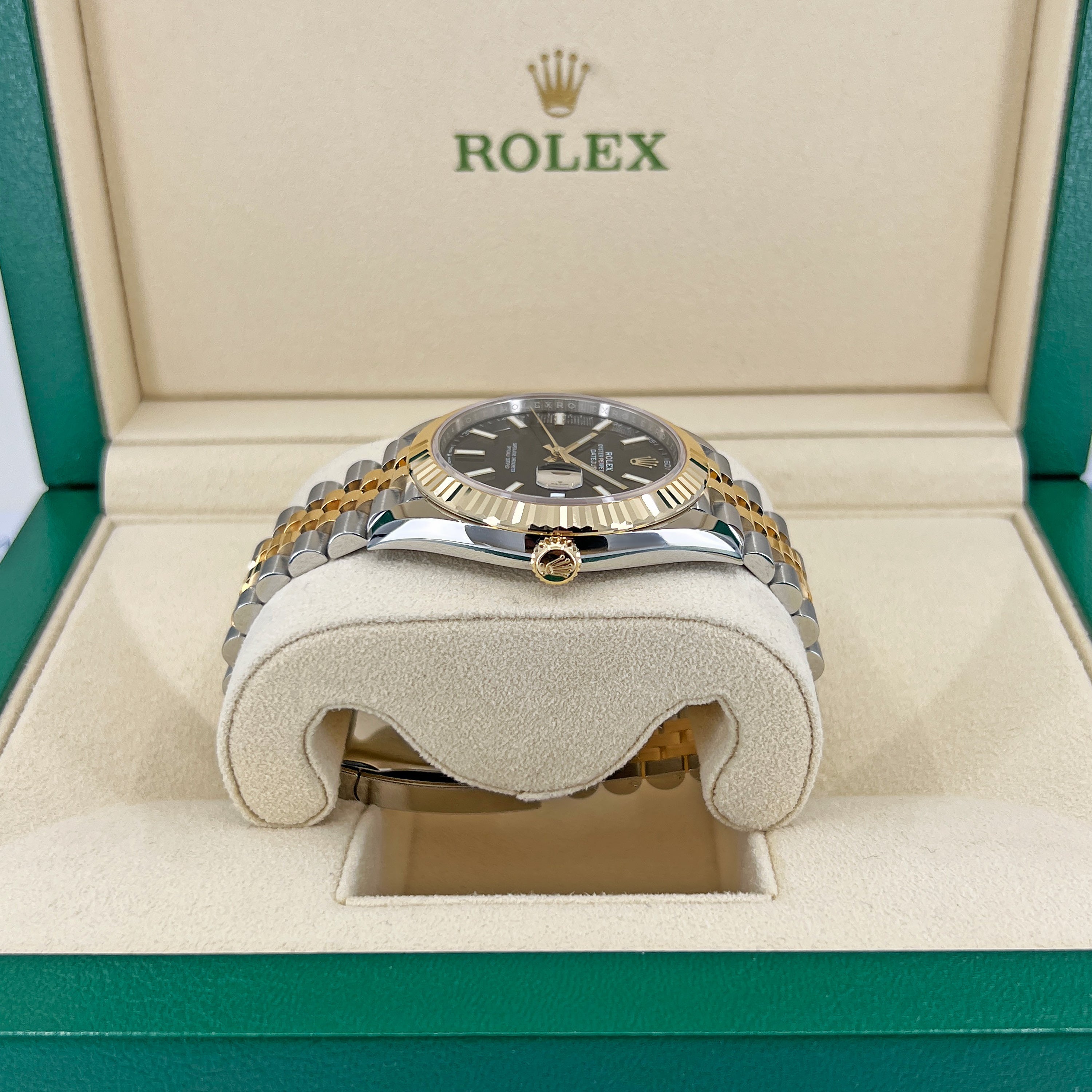 Datejust 41, 18k Yellow Gold and Stainless Steel, 41mm, Ref# 126333-0014