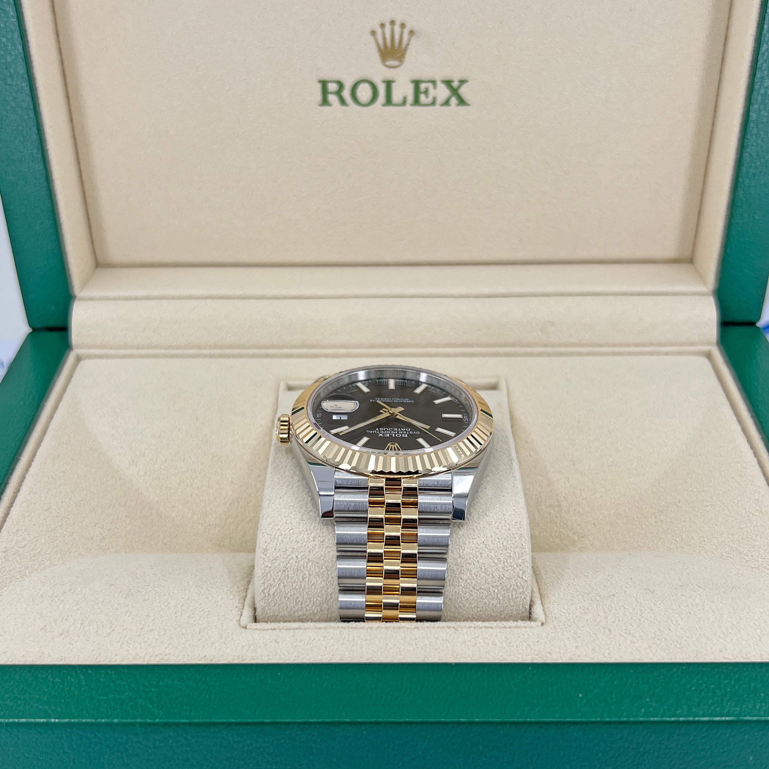 Datejust 41, 18k Yellow Gold and Stainless Steel, 41mm, Ref# 126333-0014