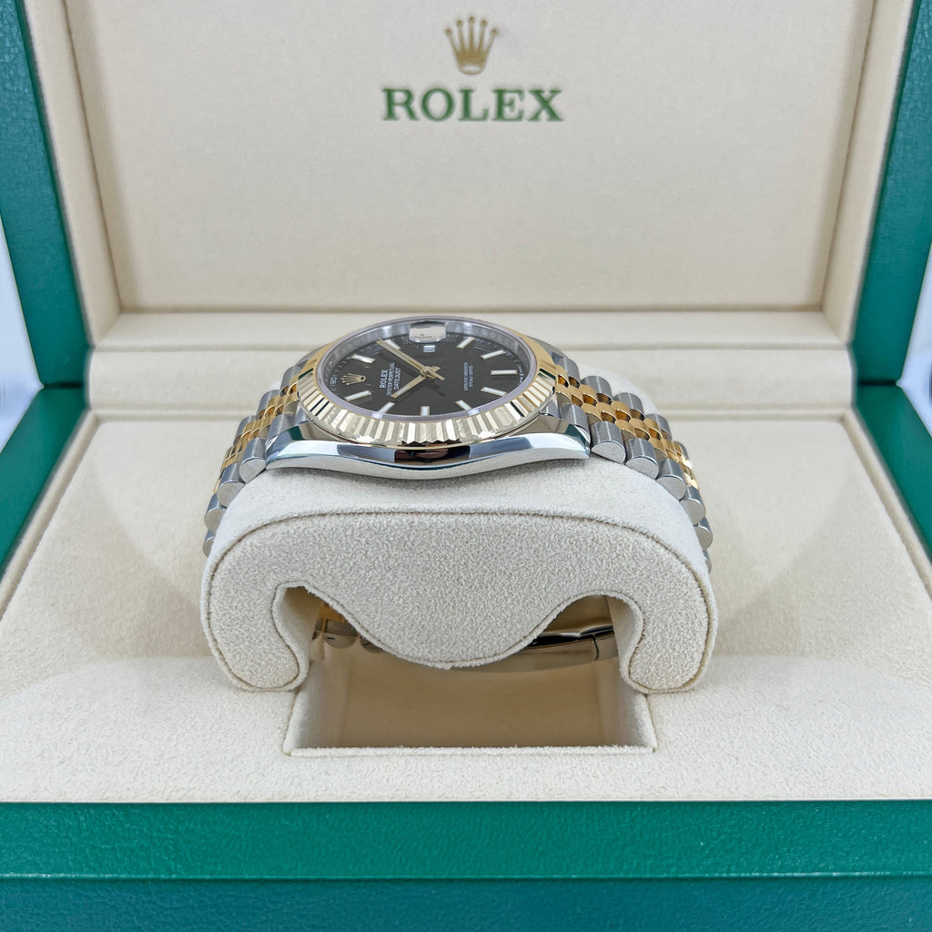 Datejust 41, 18k Yellow Gold and Stainless Steel, 41mm, Ref# 126333-0014
