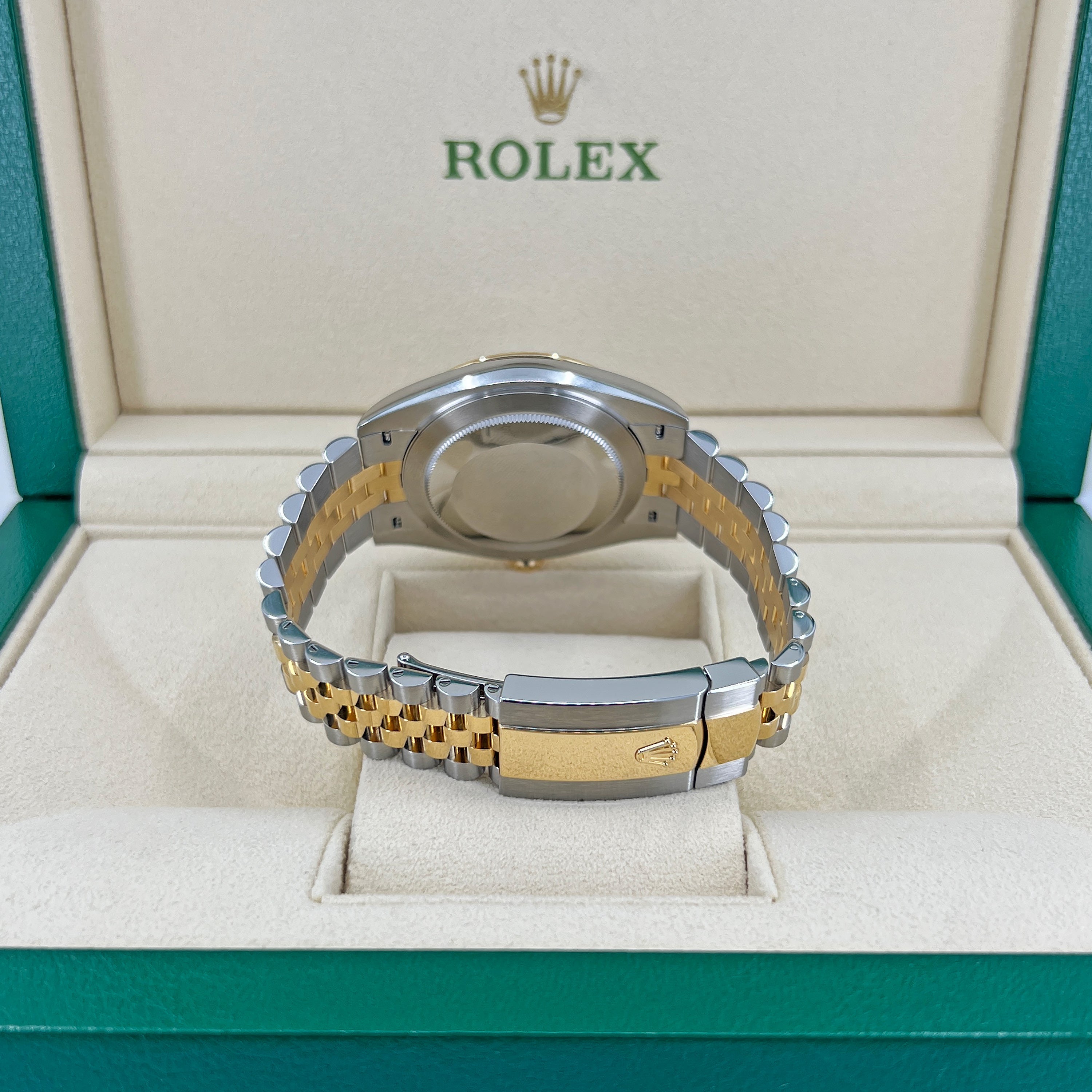 Datejust 41, 18k Yellow Gold and Stainless Steel, 41mm, Ref# 126333-0014