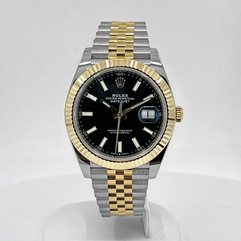 Datejust 41, 18k Yellow Gold and Stainless Steel, 41mm, Ref# 126333-0014