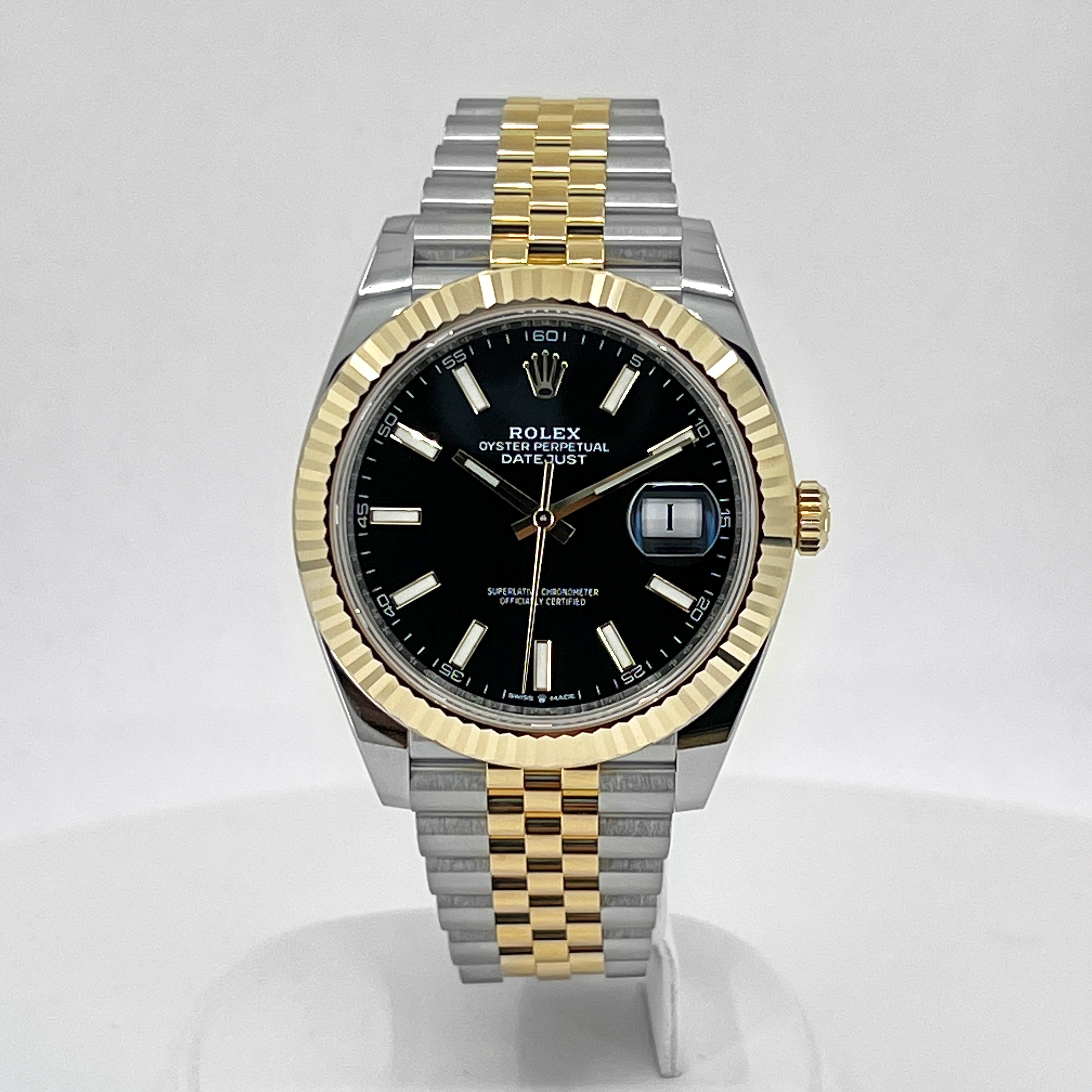 Datejust 41, 18k Yellow Gold and Stainless Steel, 41mm, Ref# 126333-0014