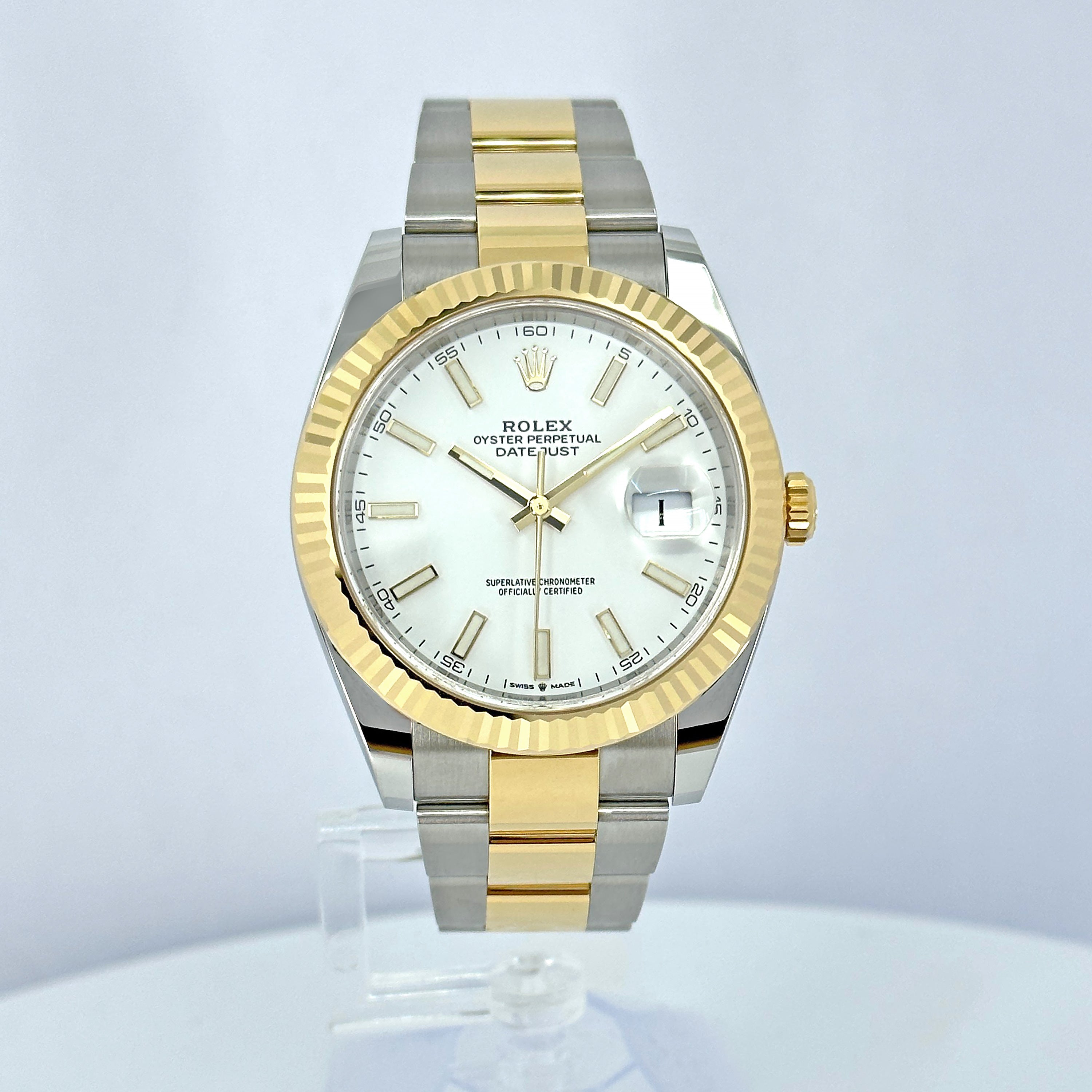 Datejust 41 Oystersteel and yellow gold Ref# 126333-0015