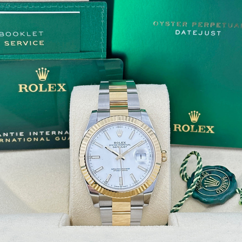 Datejust 41 Oystersteel and yellow gold Ref# 126333-0015