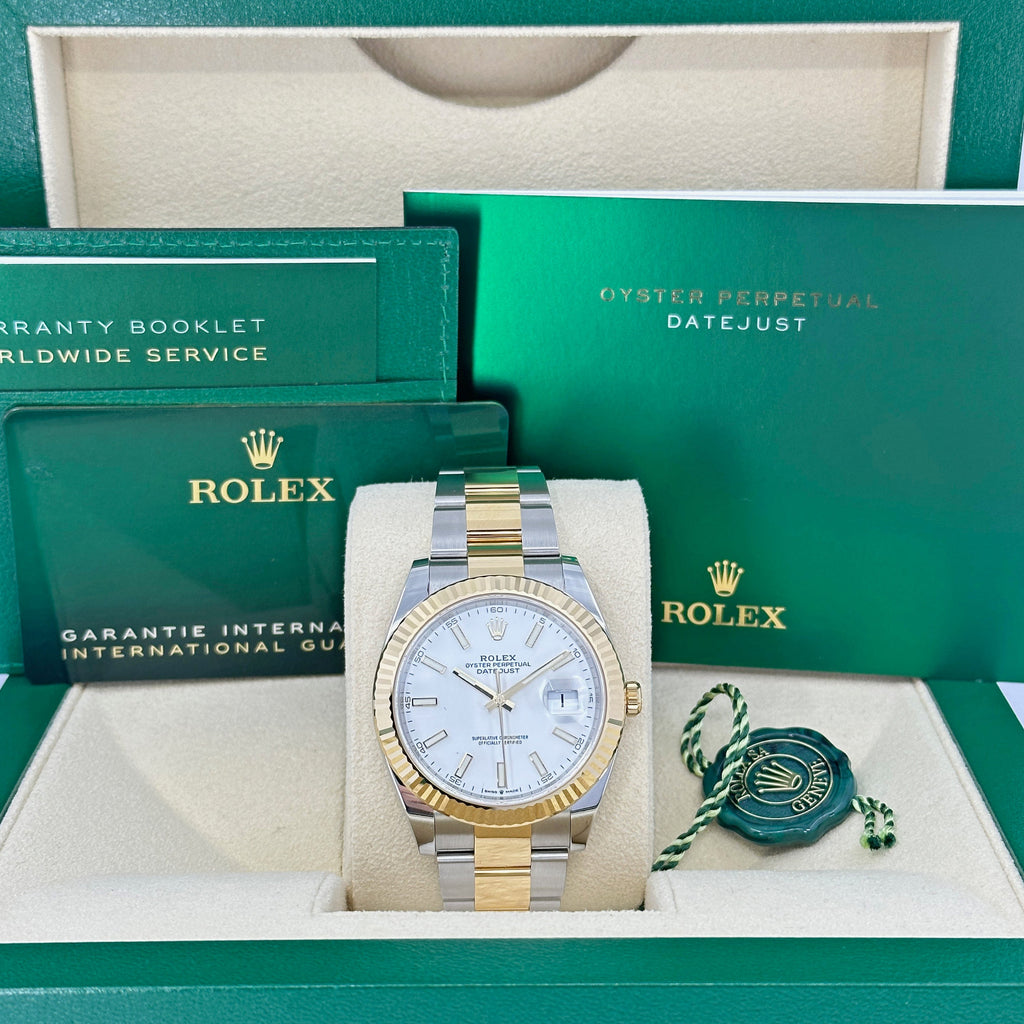 Datejust 41 Oystersteel and yellow gold Ref# 126333-0015