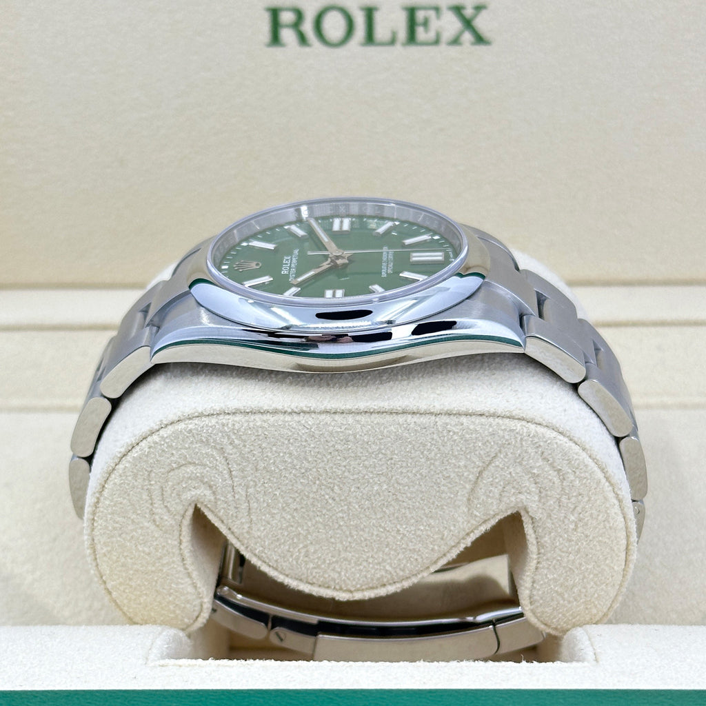 Oyster Perpetual 41 No Date, Oystersteel, 41mm, Oyster, Ref# 124300-0005