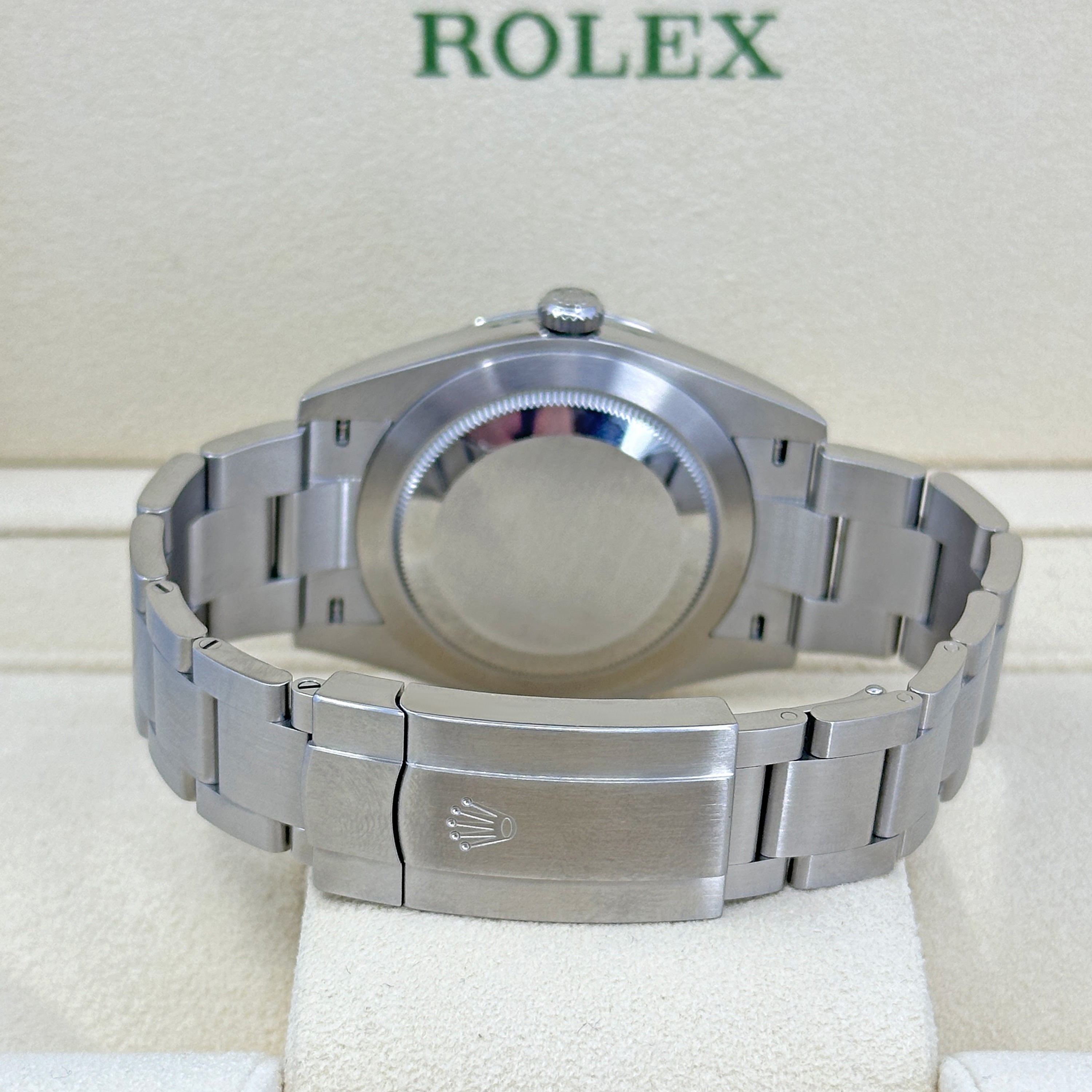 Oyster Perpetual 41 No Date, Oystersteel, 41mm, Oyster, Ref# 124300-0005