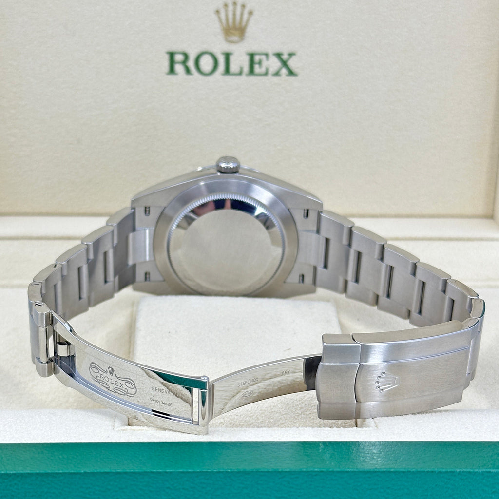 Oyster Perpetual 41 No Date, Oystersteel, 41mm, Oyster, Ref# 124300-0005