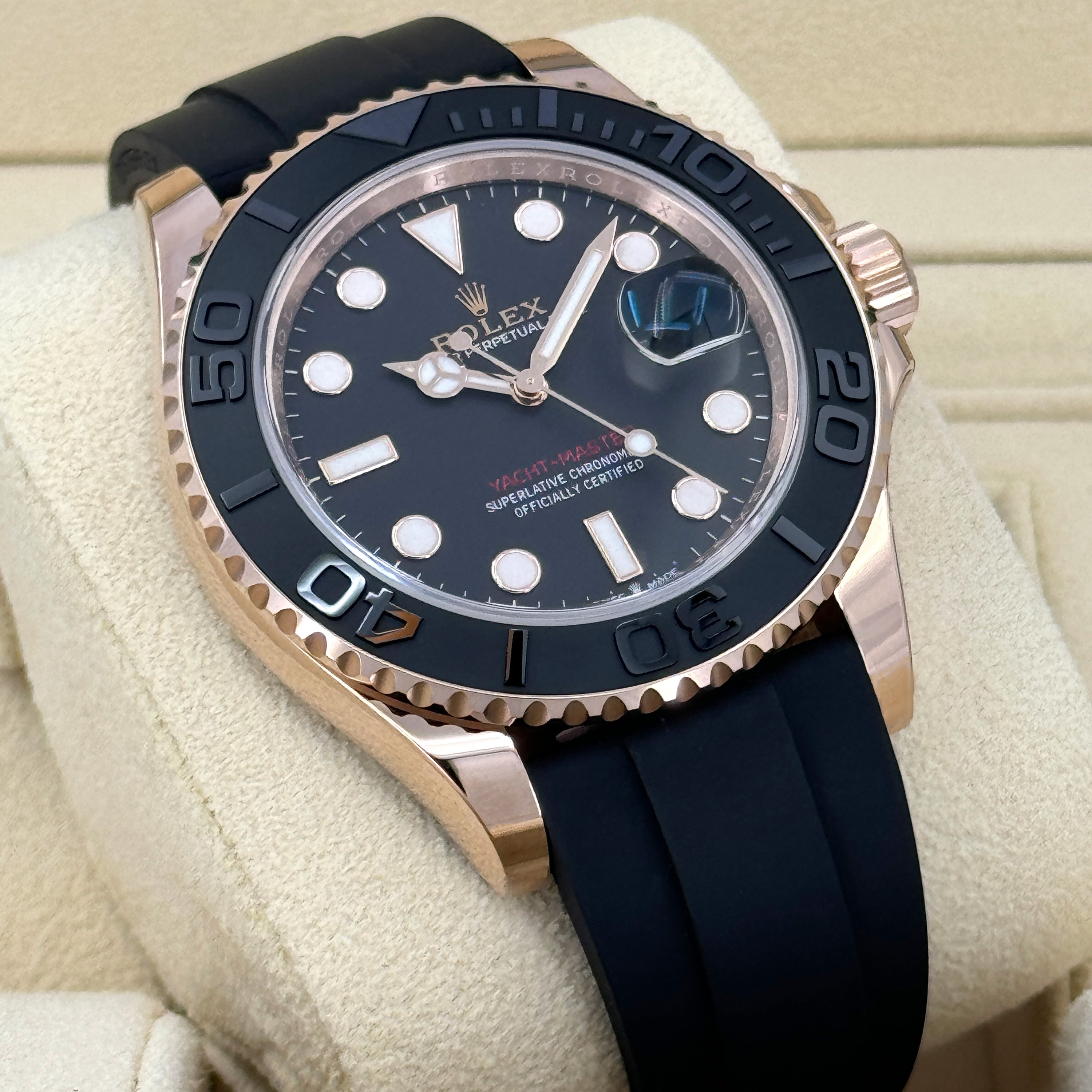 Yacht-Master 40, 18k Everose Gold, 40mm, Ref# 126655-0002