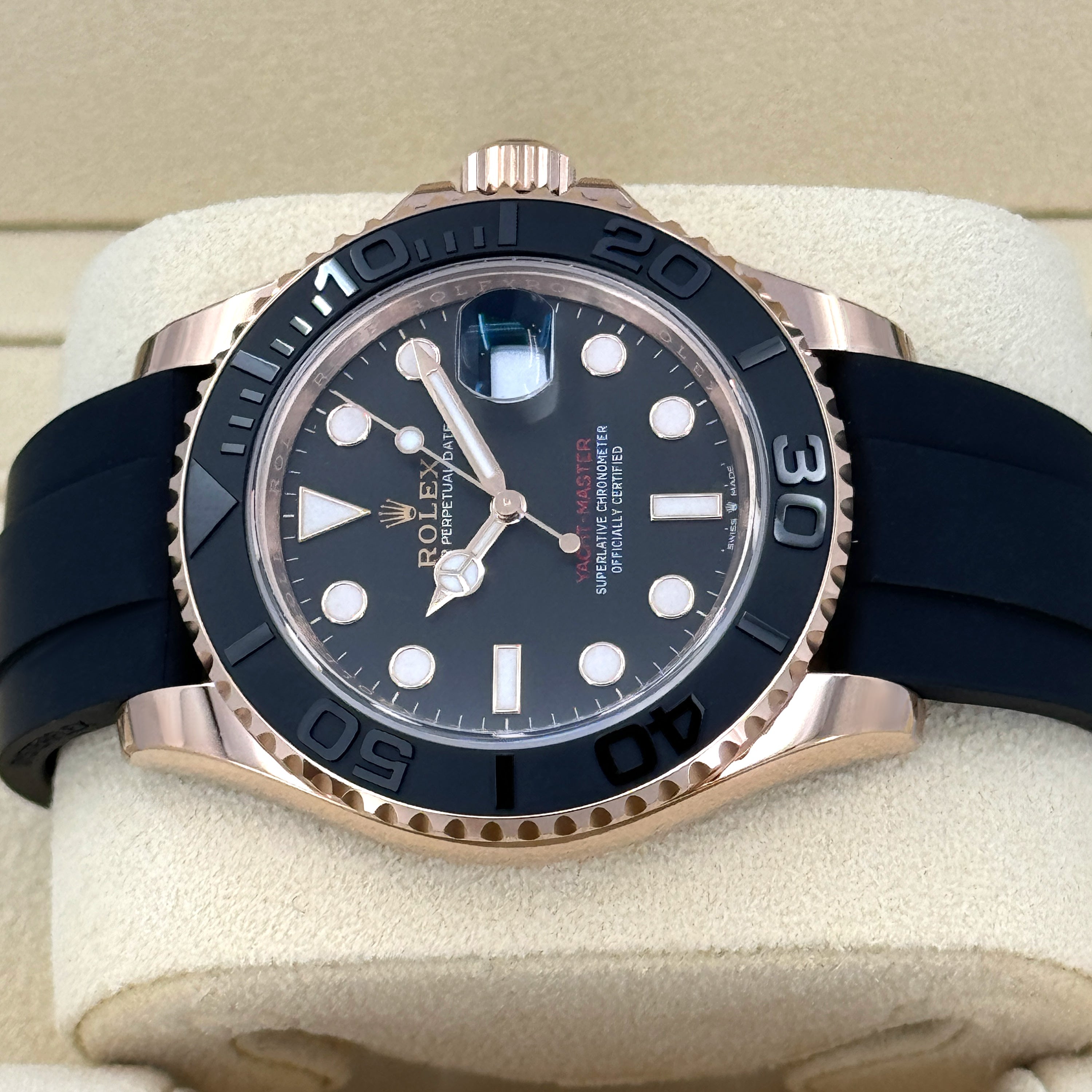 Yacht-Master 40, 18k Everose Gold, 40mm, Ref# 126655-0002