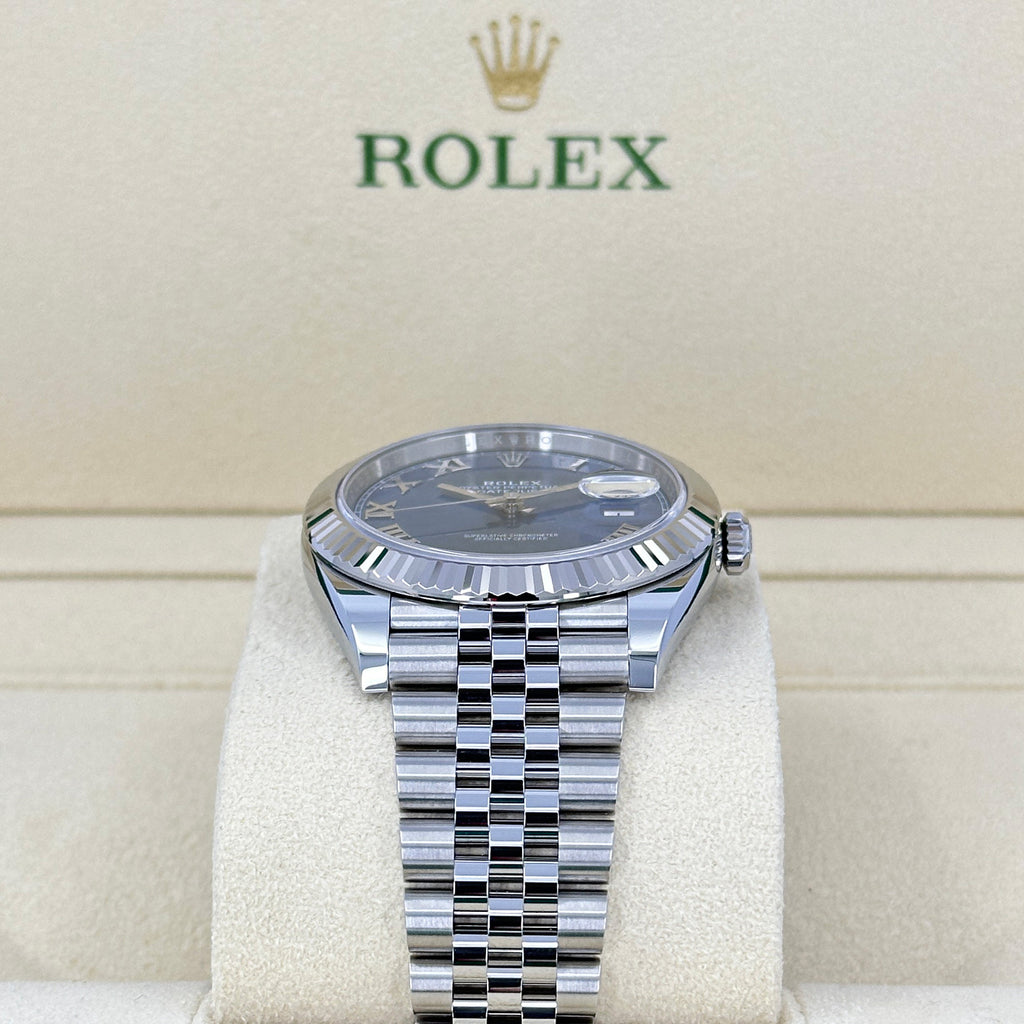 Datejust 41, Stainless Steel and 18k White Gold, 41mm, Ref# 126334-0026