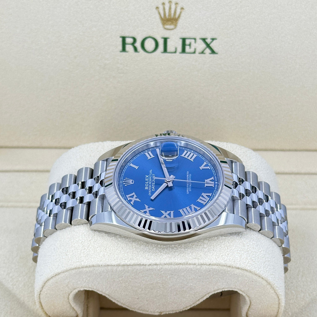 Datejust 41, Stainless Steel and 18k White Gold, 41mm, Ref# 126334-0026