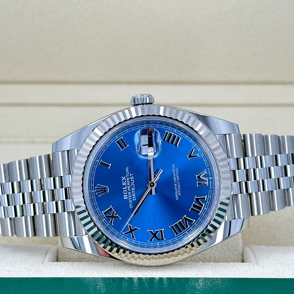 Datejust 41, Stainless Steel and 18k White Gold, 41mm, Ref# 126334-0026