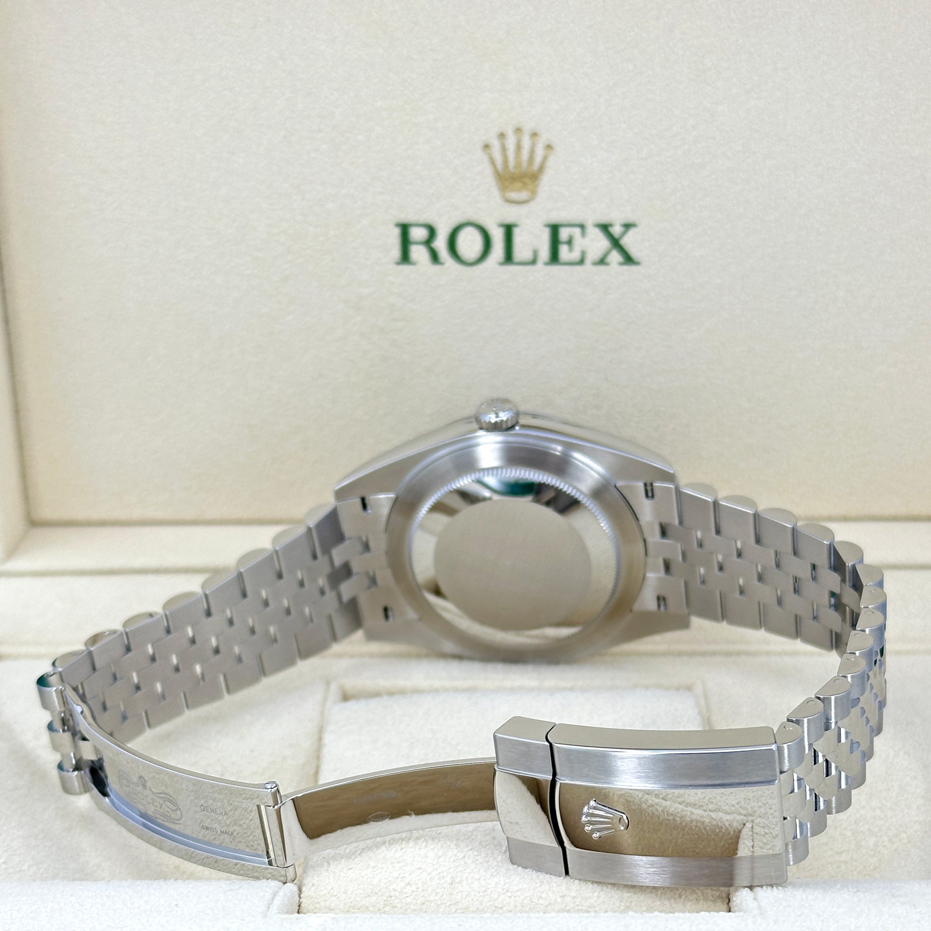 Datejust 41, Stainless Steel and 18k White Gold, 41mm, Ref# 126334-0026