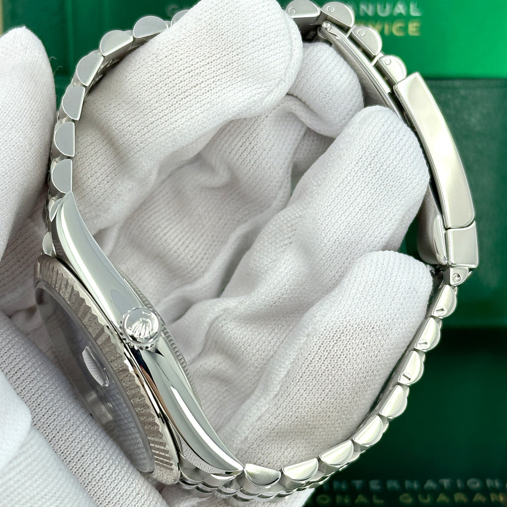Datejust 41, Stainless Steel and 18k White Gold, 41mm, Ref# 126334-0026