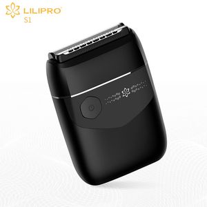Lilipro S1 Electric Shaver for Men, Aluminium Alloy Waterproof Foil Shaver with Travel Lock