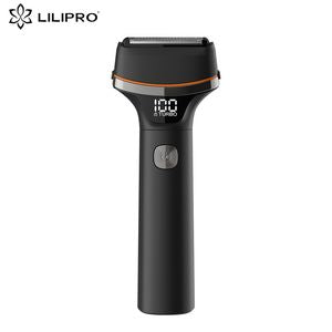 Lilipro S3 Electric Razor for Men, Electric Shaver, with Premium Automatic Cleaning and Charging Station, Cordless Razor