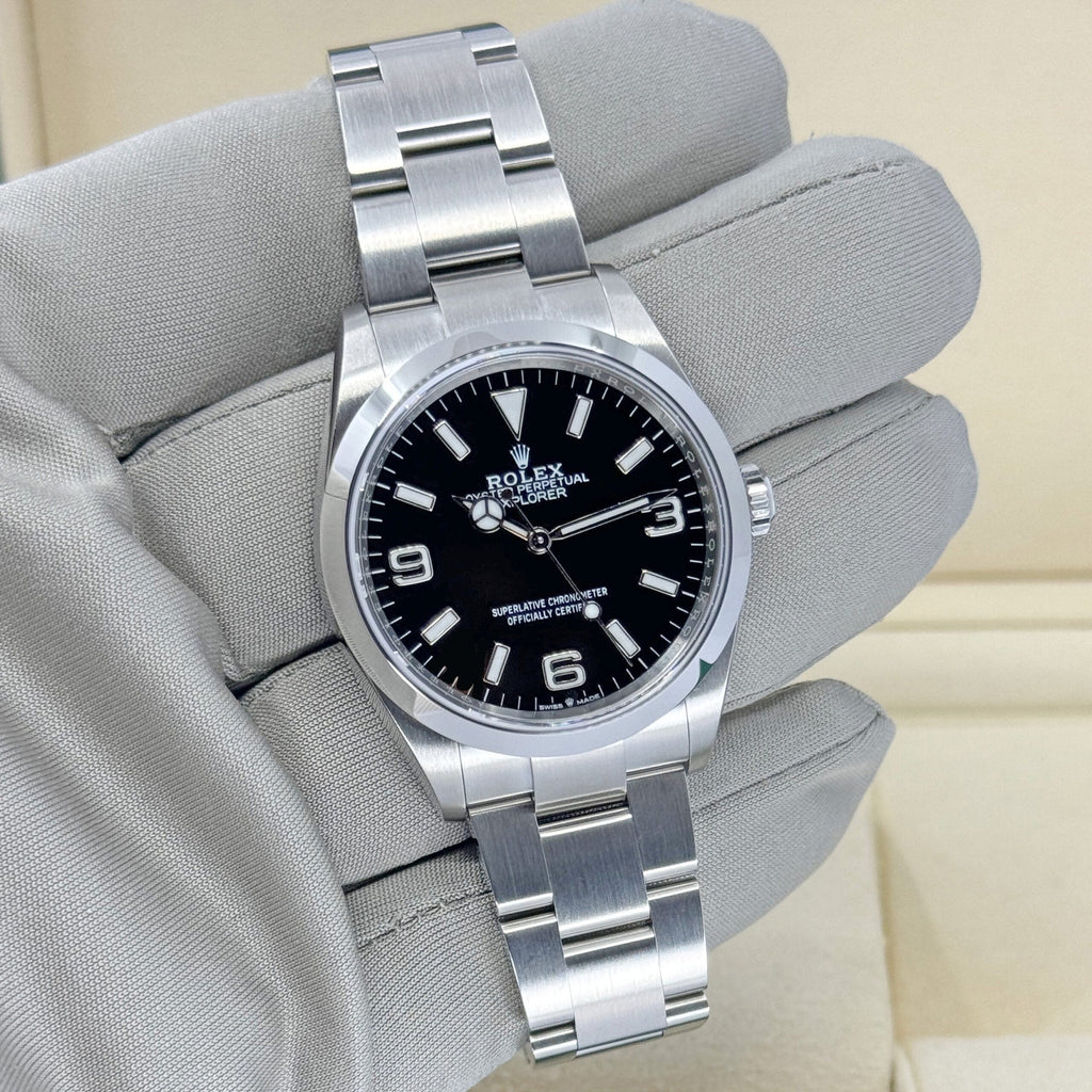 Explorer 36 mm Oystersteel Ref# 124270-0001