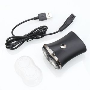 Men Shaving Machine Portable Electric Shaver Mini USB Rechargeable Travel Shaver