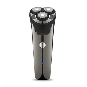 Men's Floating Veneer 3-Blade Electric Shaver Travel Portable Fast Charging Full Body Washable Razor