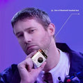 Mini Men's Electric Razor Shaver Dual Floating Blades Waterproof Ipx7 Double Cutter Head USB for Home Use